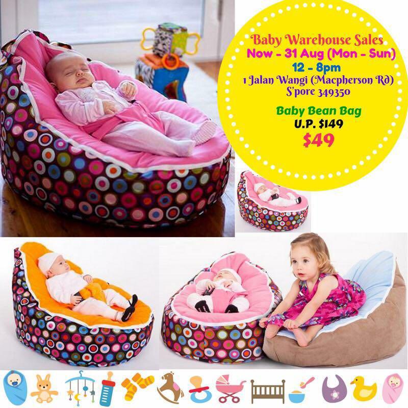 baby bean bag mamas and papas