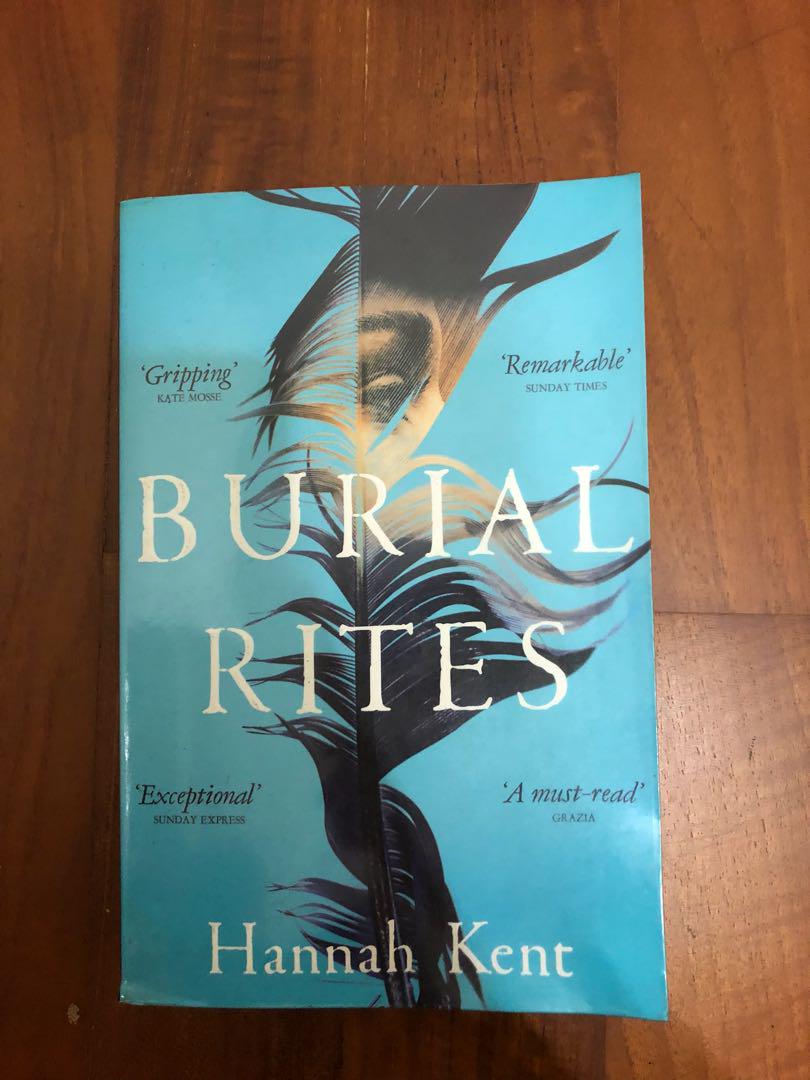Burial Rites Hannah Kent Books Stationery Fiction On Carousell