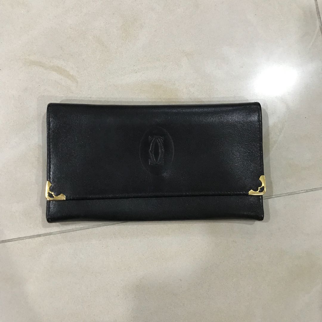 Cartier vintage wallet, Women's Fashion, Bags & Wallets, Wallets & Card
