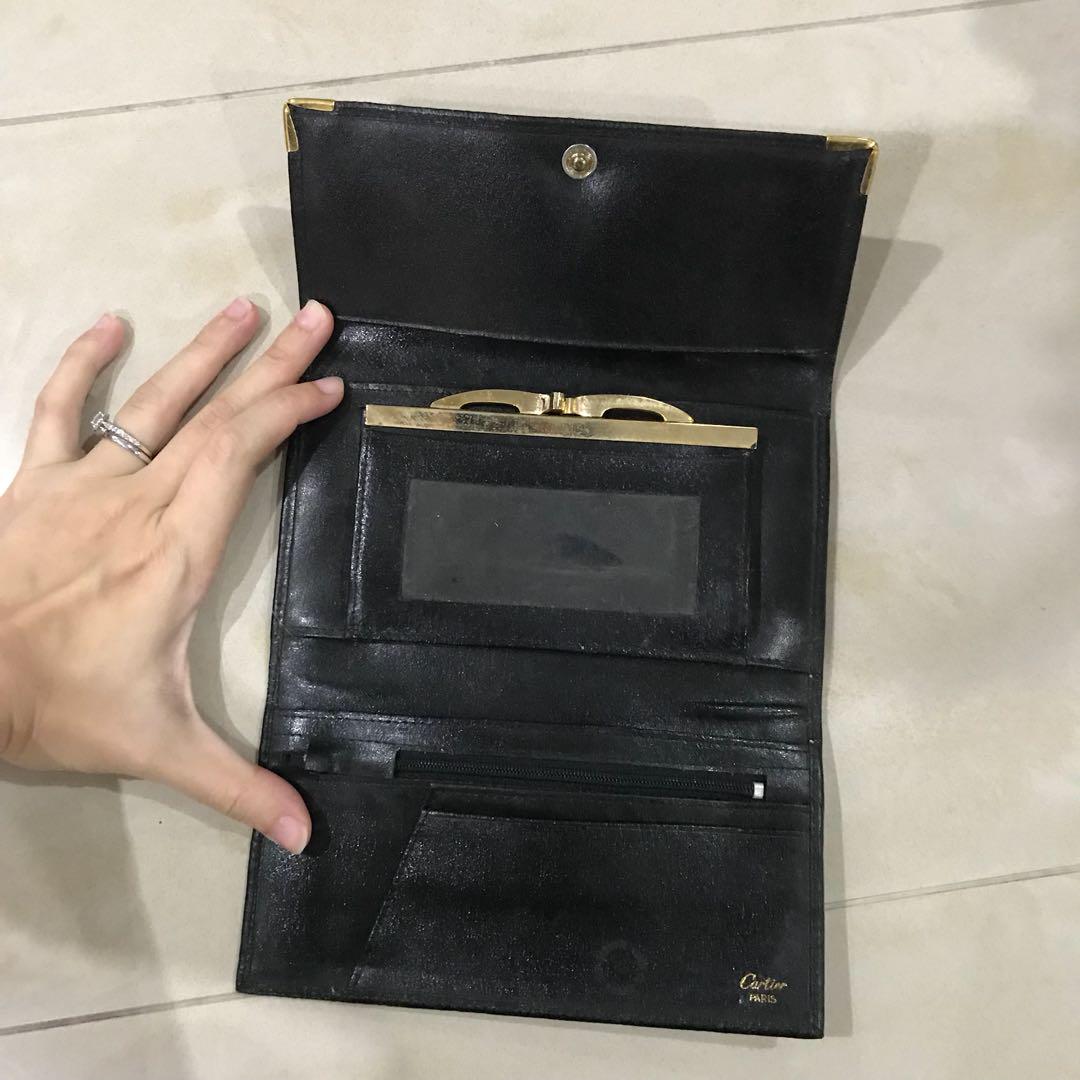 Cartier vintage wallet, Women's Fashion, Bags & Wallets, Wallets & Card