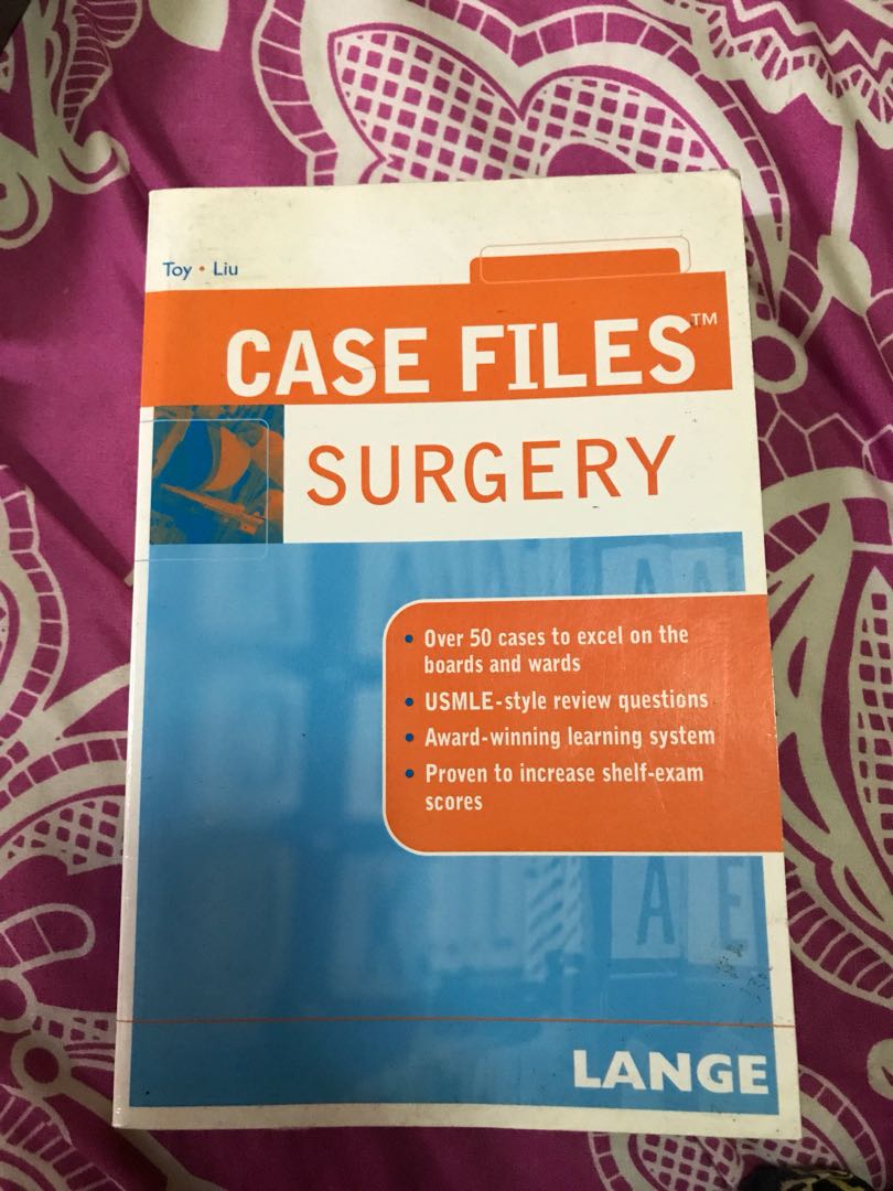 Case Files Surgery On Carousell - 