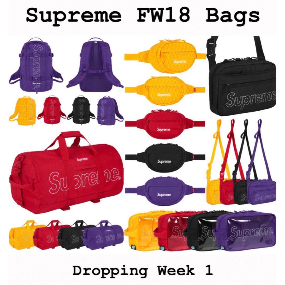 Preorder Bags Week 1 Supreme Fw18 Bulletin Board Preorders