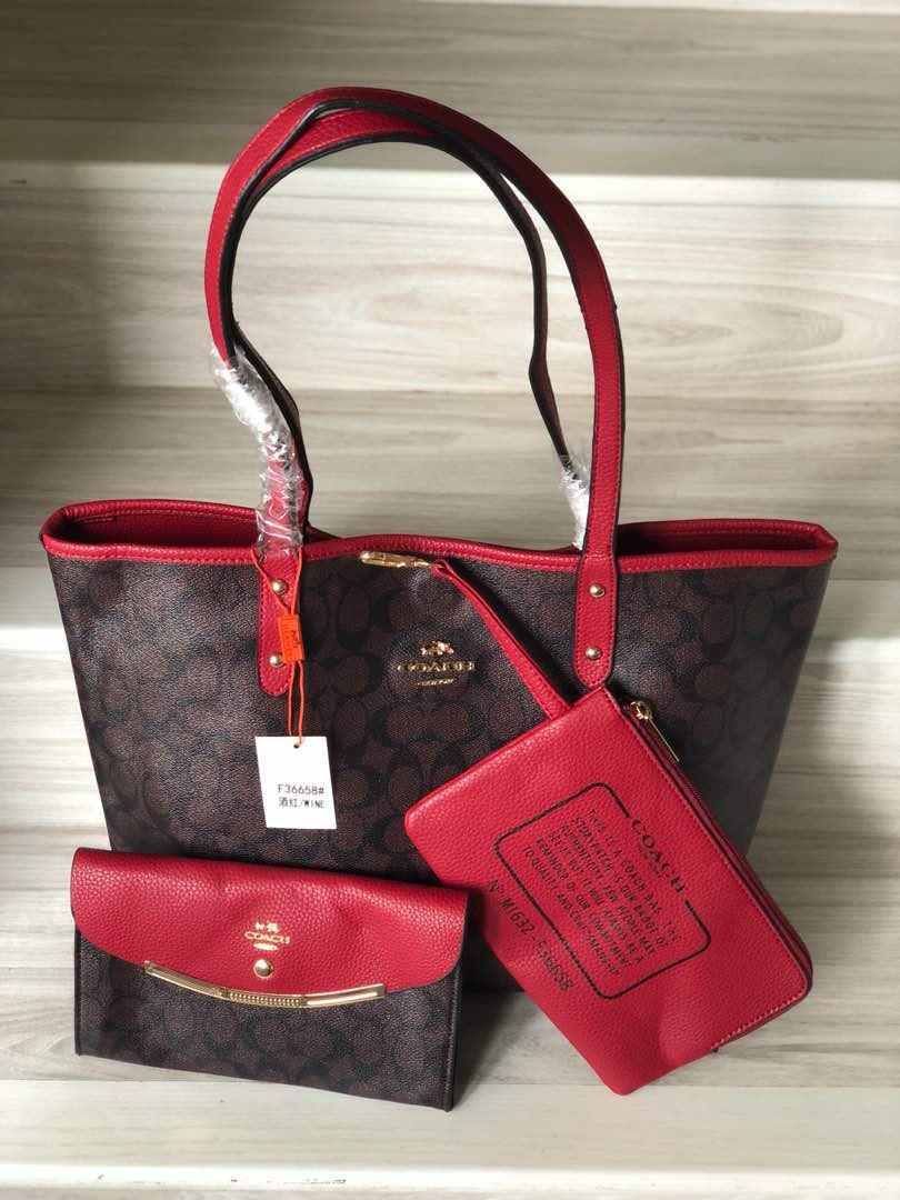 Coach Reversible Tote Red (High Grade 5AAA), Women's Fashion, Bags &  Wallets, Tote Bags on Carousell