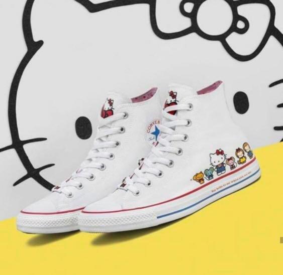 Converse x hello kitty adult chuck taylor all star sales high top