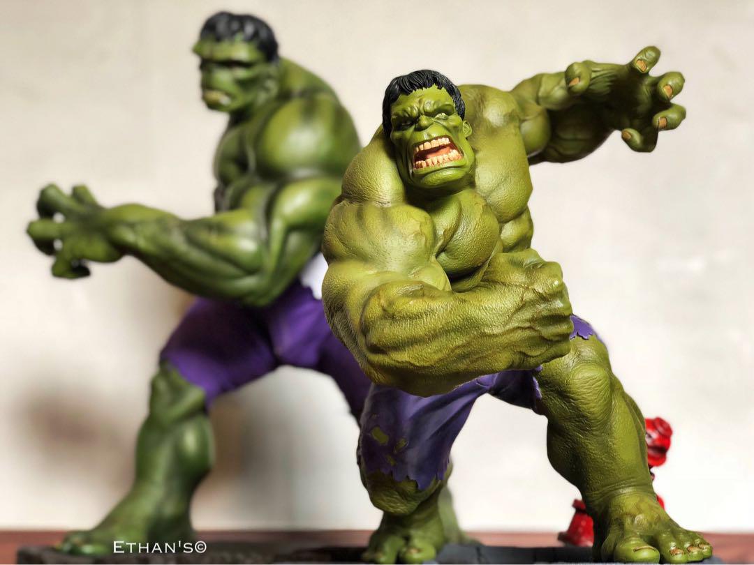 Custom MadX BEST 1/6 Green Hulk Statue. Sculpted by Andy Bergholtz., Hobbies & Toys, Toys