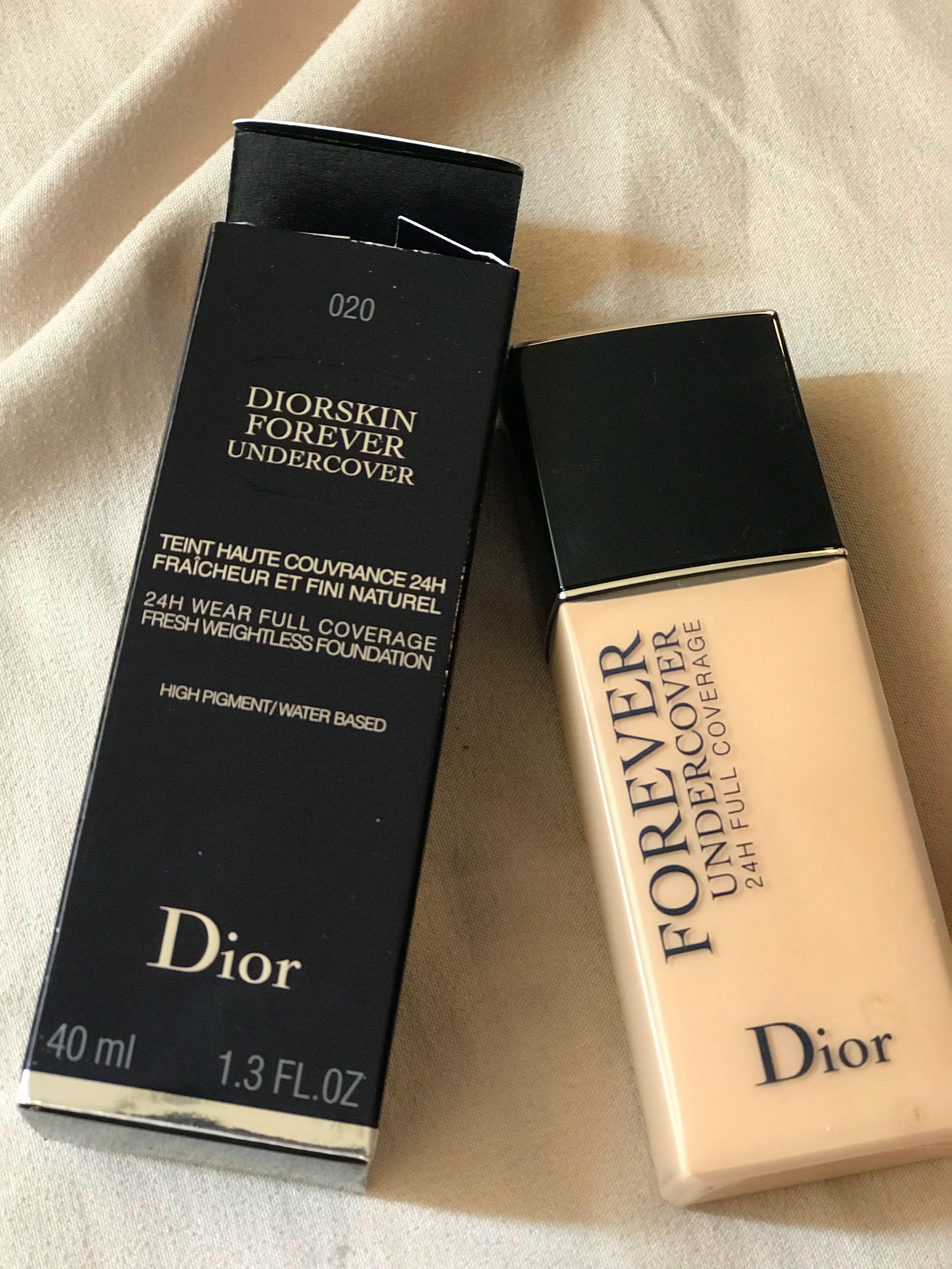 Dior forever store undercover foundation 020