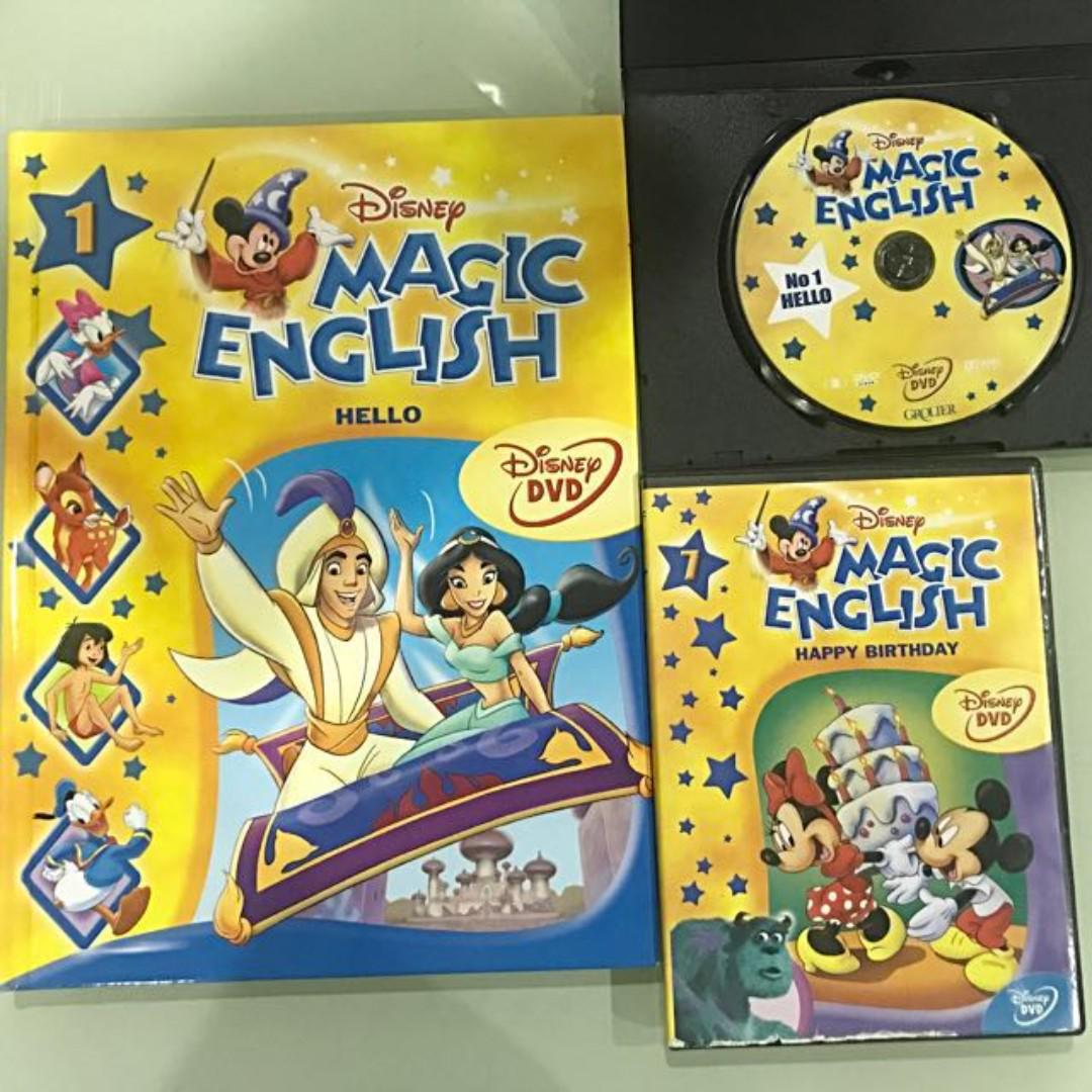 Disney Magic English (26 DVDs + 26 Activity Books), Hobbies & Toys, Books & Magazines, Children