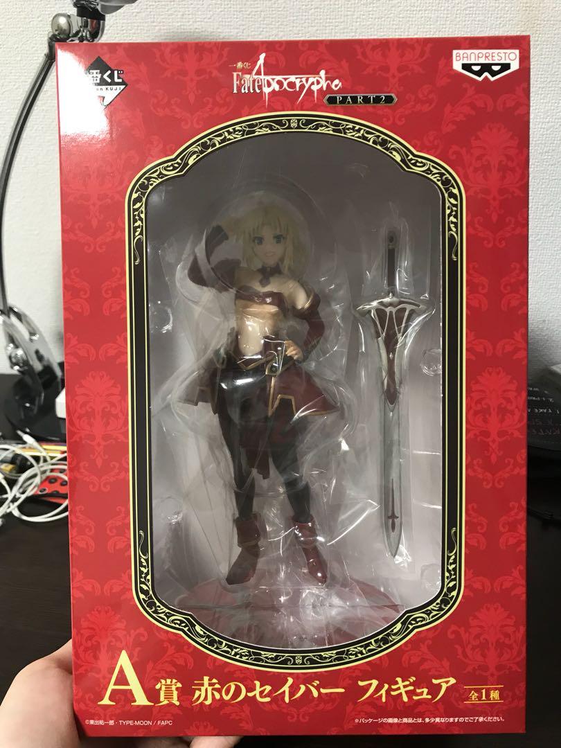Fate/Apocrypha Ichiban Kuji Prize A Mordred Figure, Hobbies & Toys ...