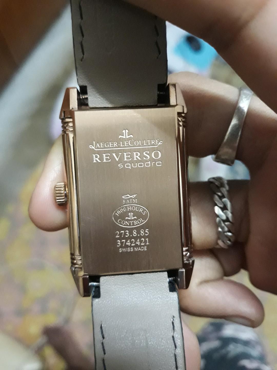 Jaeger lecoultre 2025 reverso fake