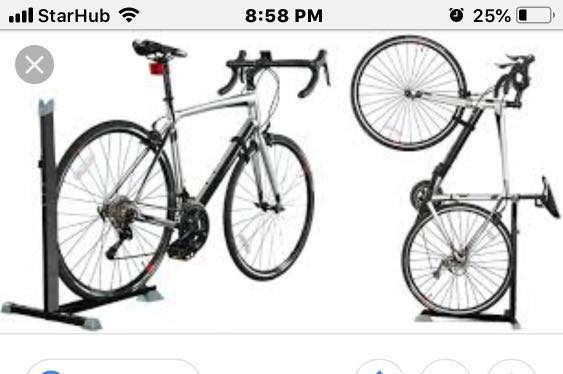 bike nook bike stand in black