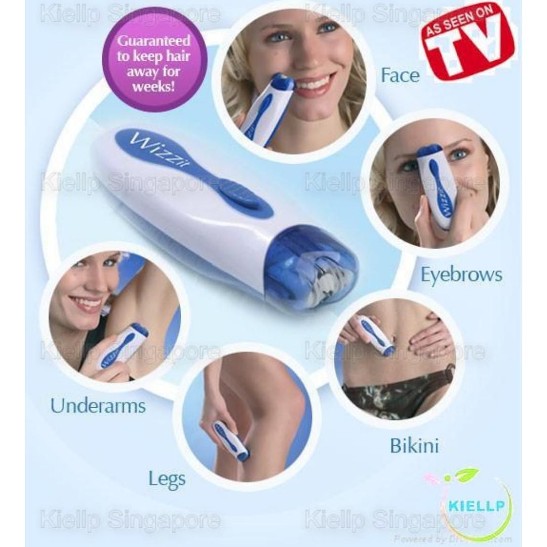 Sold Ou Kiellp 女人我最大 Wizzit Epilator Electric Hair Removal