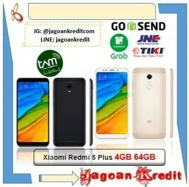 Kredit Hp Xiaomi Redmi 5 Plus 4/64GB Tanpa Kartu Kredit