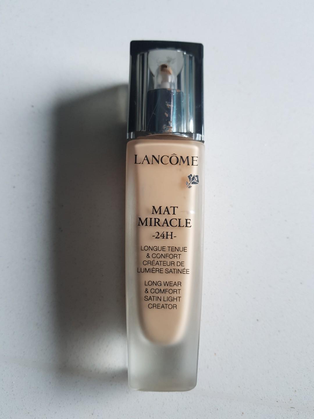 Lancome Mat Miracle 24h Foundation Health Beauty Makeup On