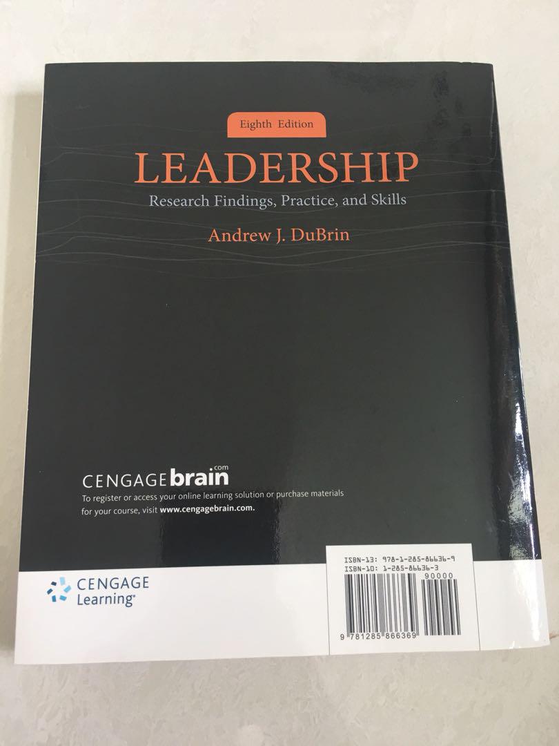 Leadership Research Findings Practice And Skills Andrew J
