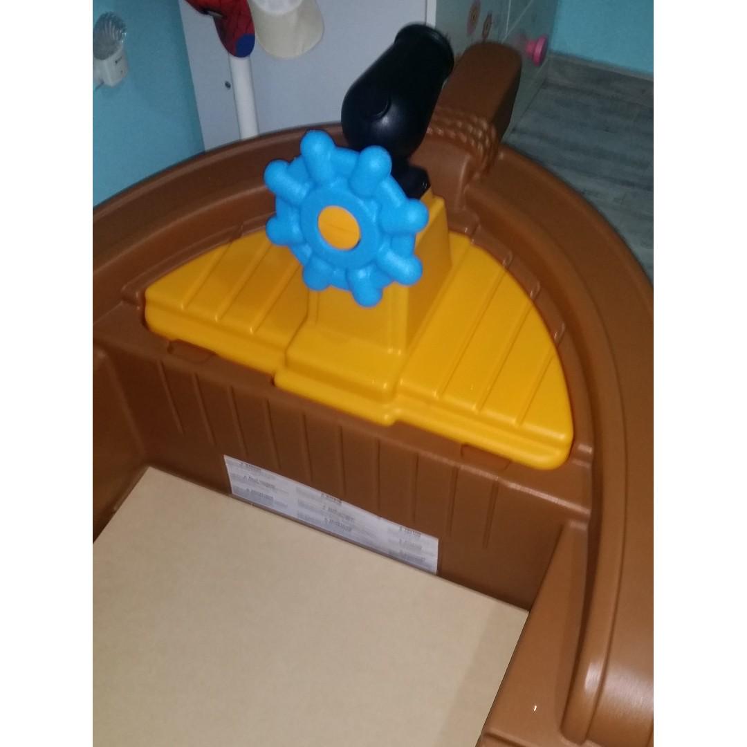 Little Tikes Pirate Ship Toddler Bed, Babies & Kids, Baby Nursery