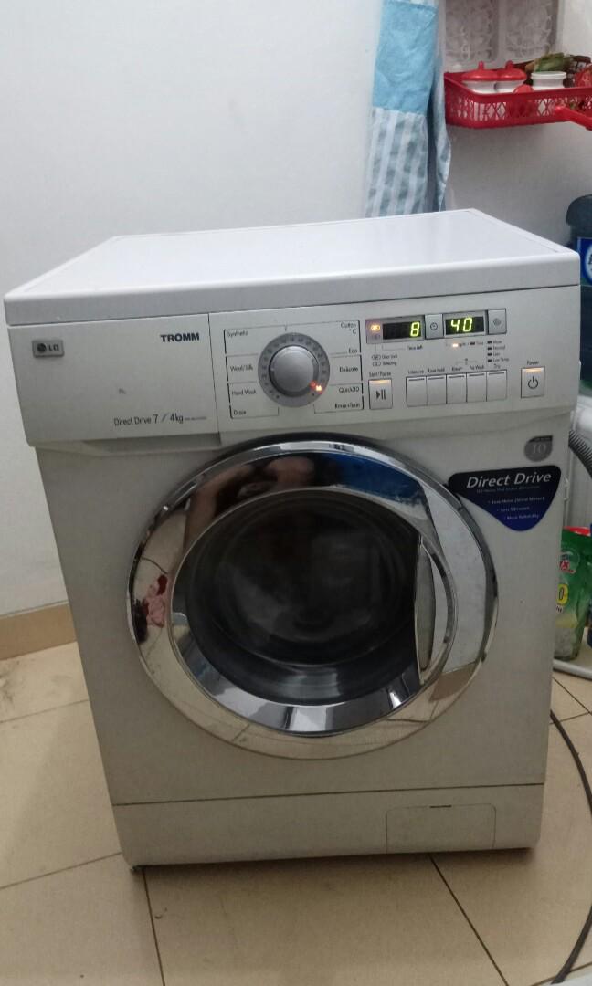 Mesin Cuci Lg Tromm Bukaan Depan Elektronik Lainnya Di Carousell Mesin Cuci Lg Tromm Bukaan Depan Elektronik Lainnya Di Carousell
