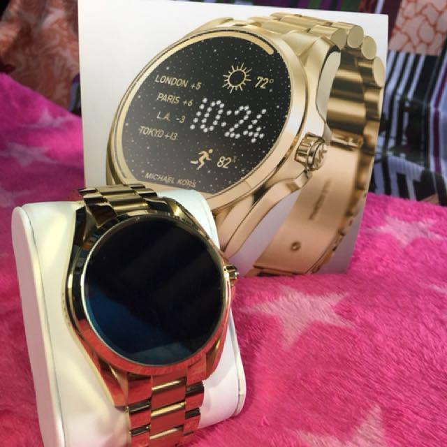 Michael Kors Access Touchscreen Gold Bradshaw Smartwatch MKT5001, Women's  Fashion, Watches & Accessories, Watches on Carousell