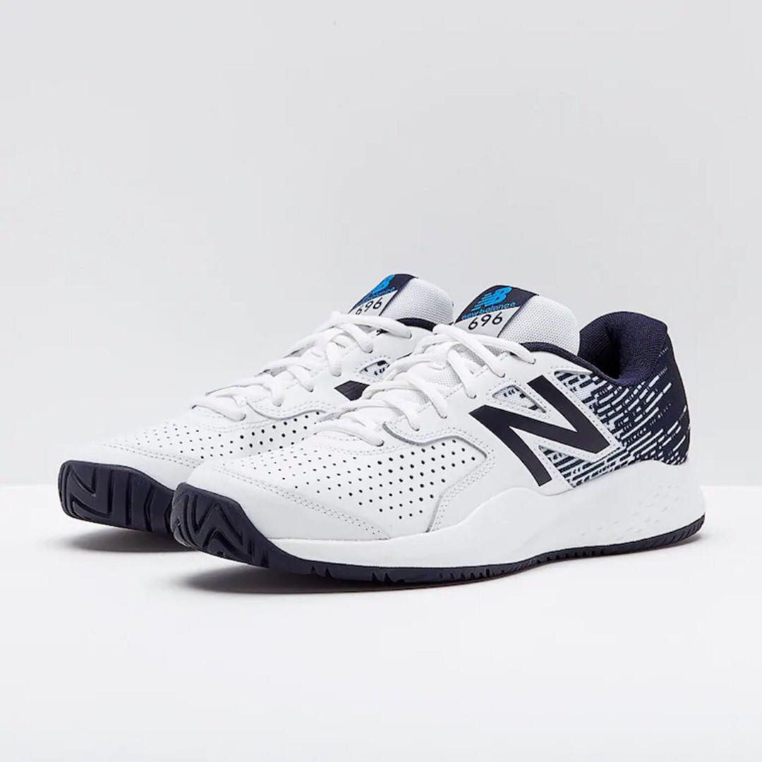 New Balance 696 Men's Tennis Shoes, Women's Fashion, Footwear, Sneakers on  Carousell