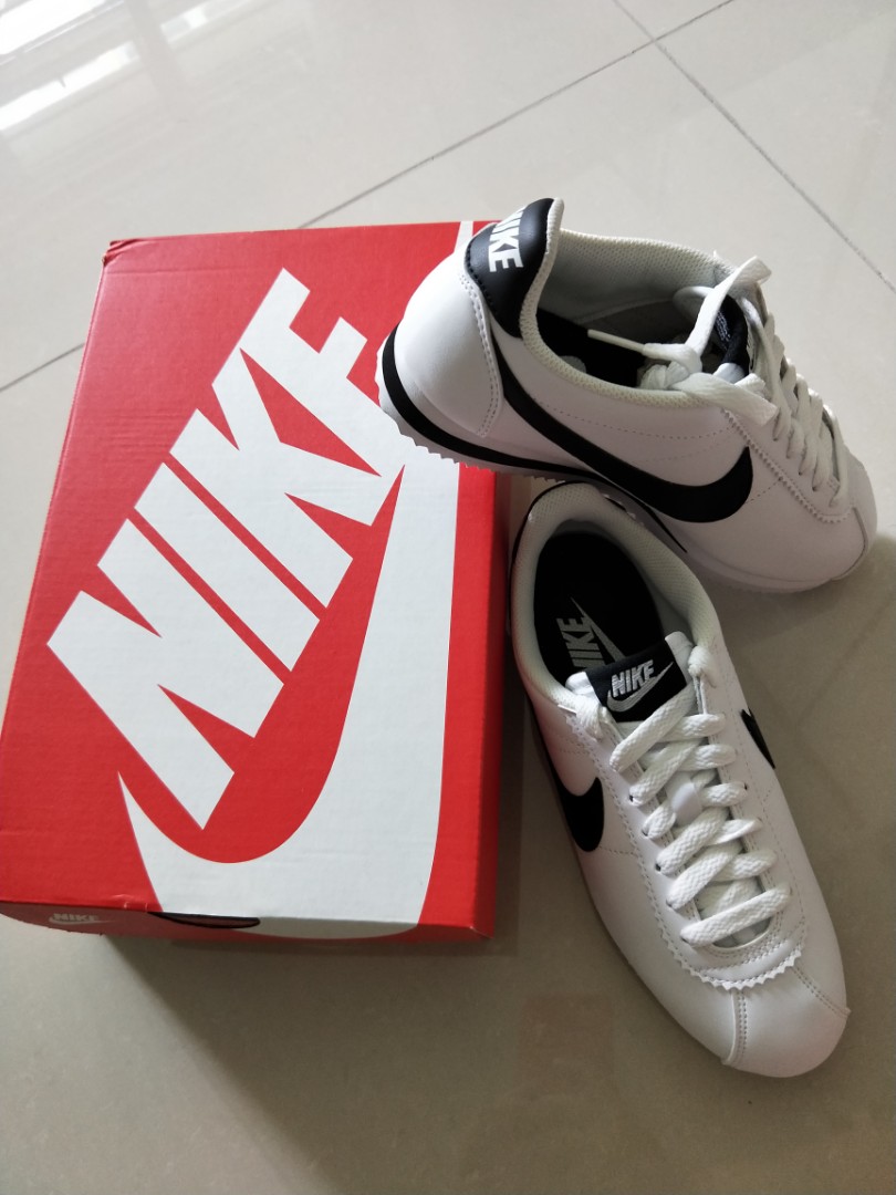 classic cortez leather shoes
