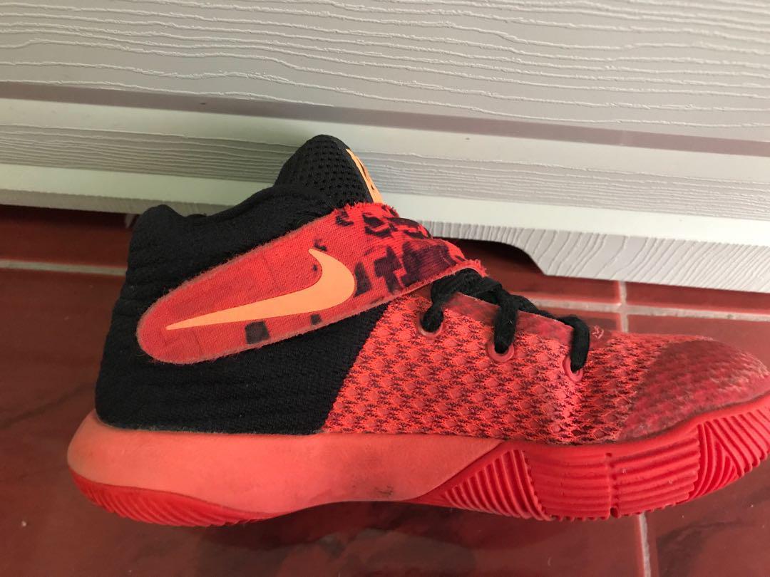 Nike Kyrie 2 orange black for kids