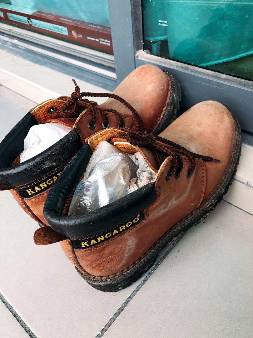 Kangaroo work new arrivals boots