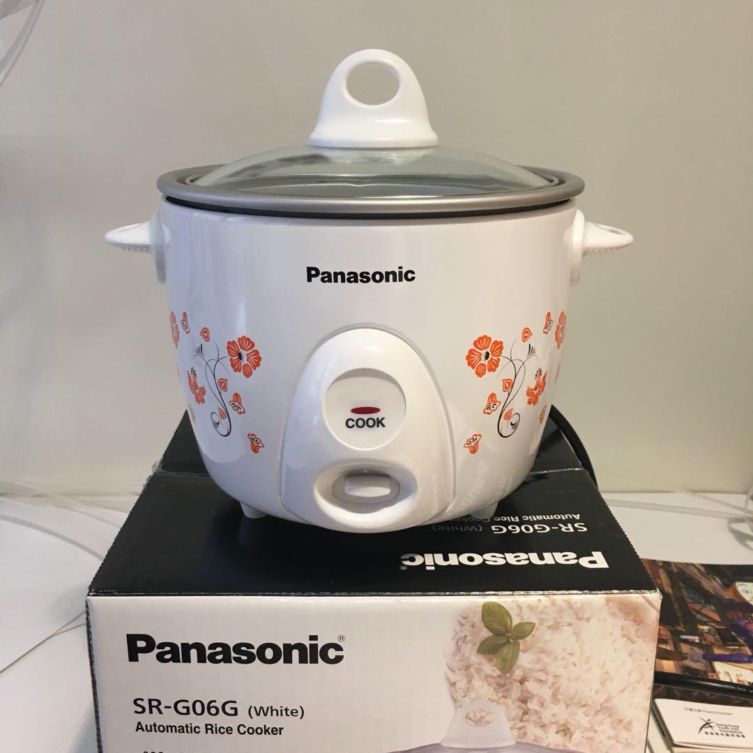 Panasonic SR-G06G White Rice Cooker 