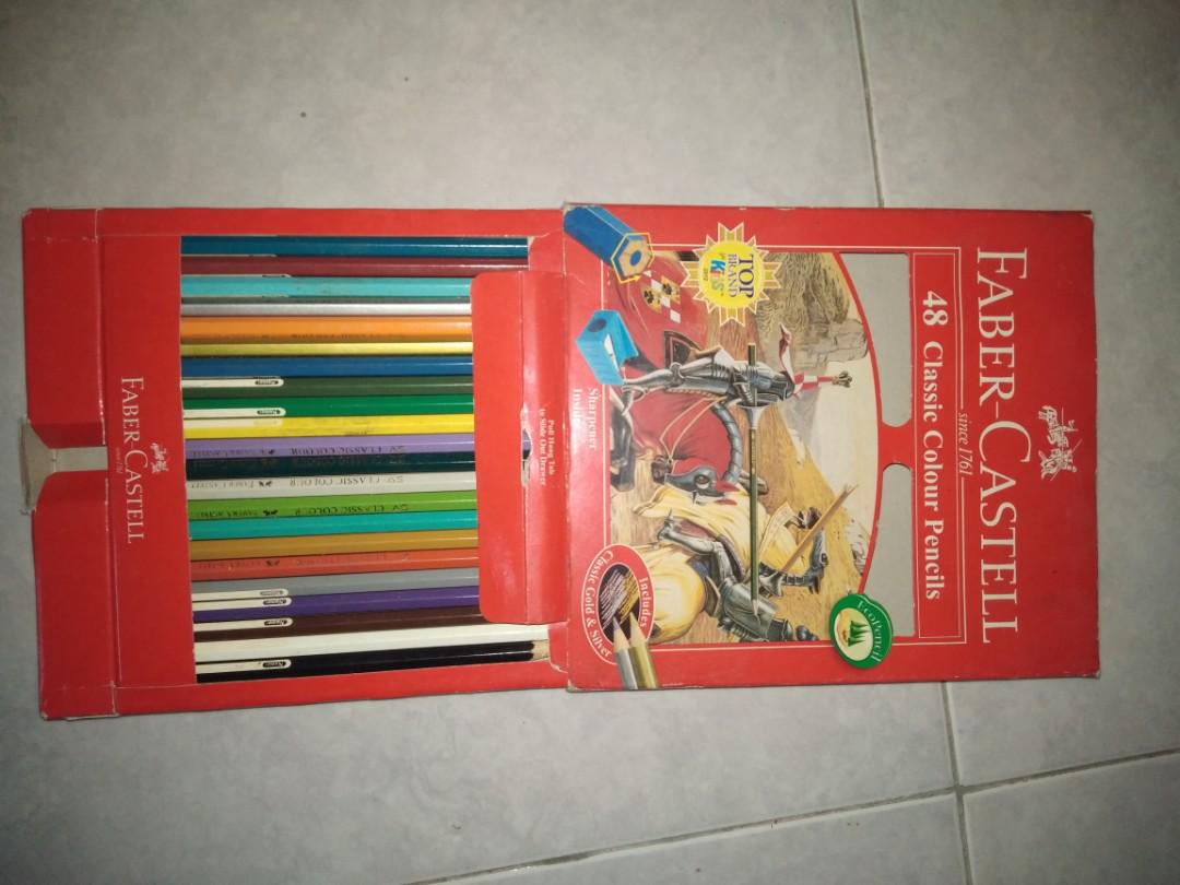 Pensil Warna Faber Castel Classic Isi 48 Books Stationery