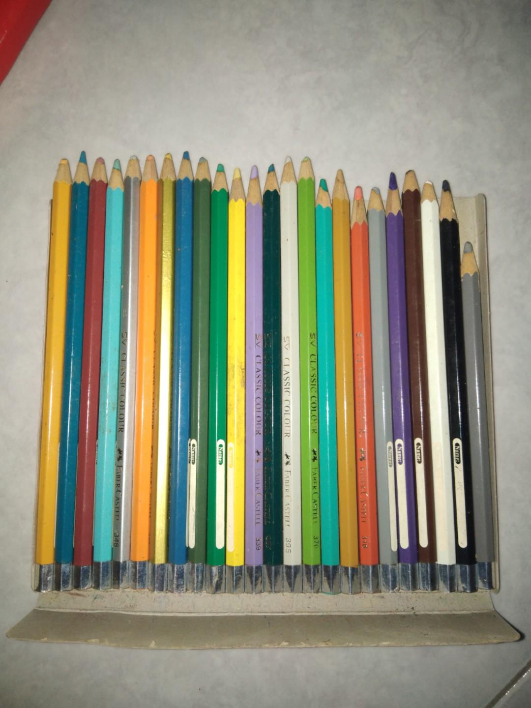 Pensil Warna Faber Castel Classic Isi 48 Books Stationery