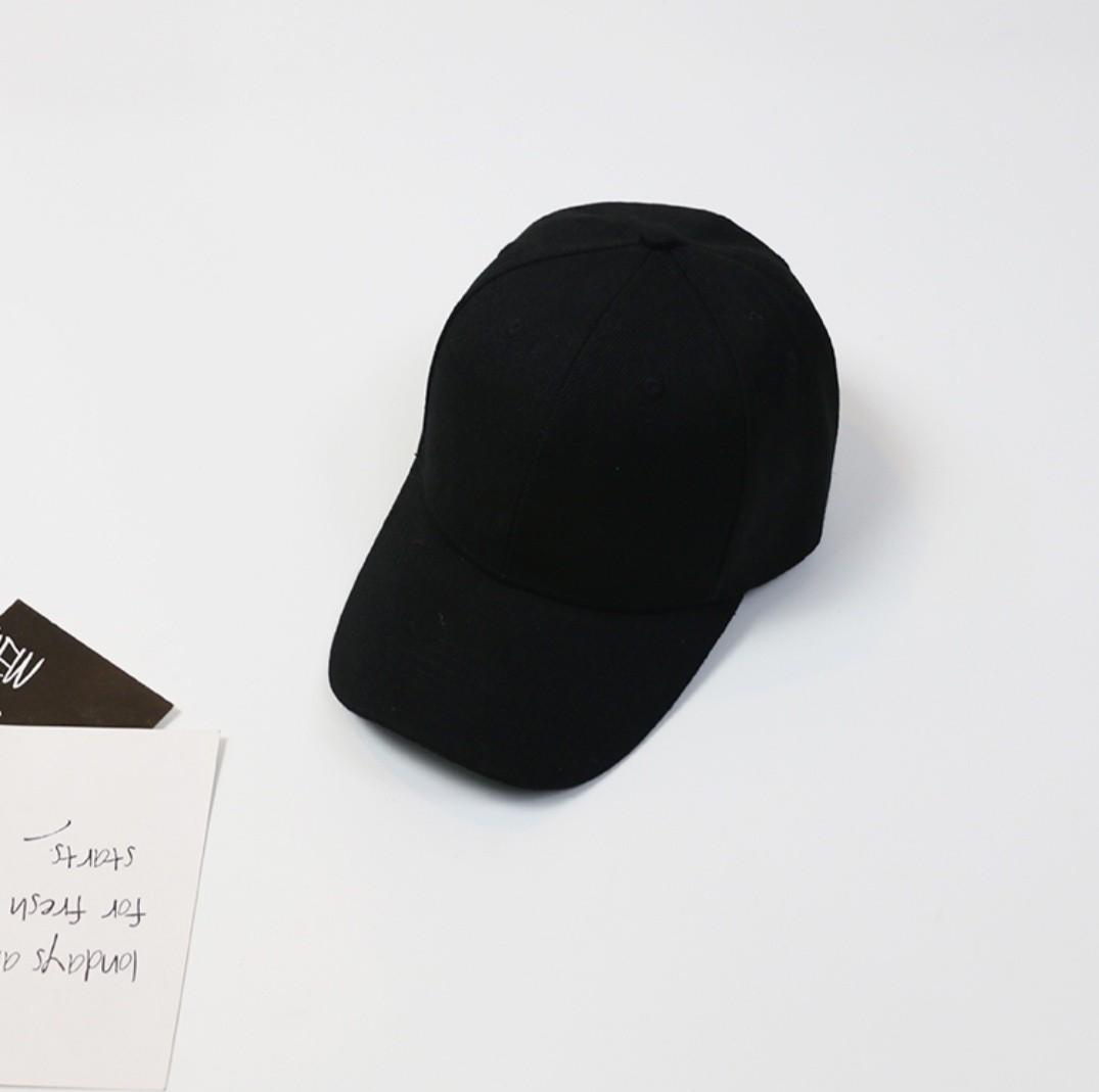plain black baseball cap mens