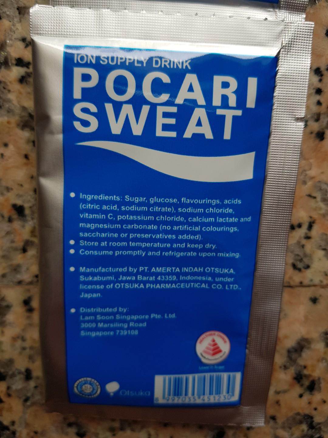 Pocari Sweat 15g Sachet For 200ml Use Food Drinks Beverages On Carousell