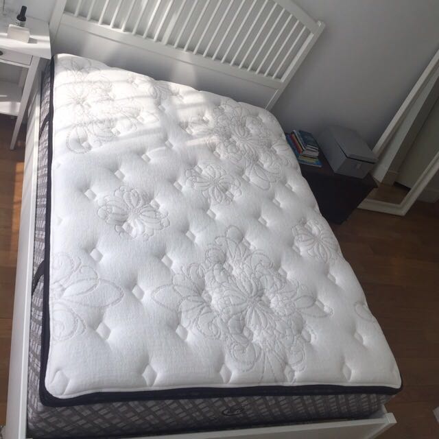 Practically New Serta Queen Mattress Now 1488 From 3388 Photo