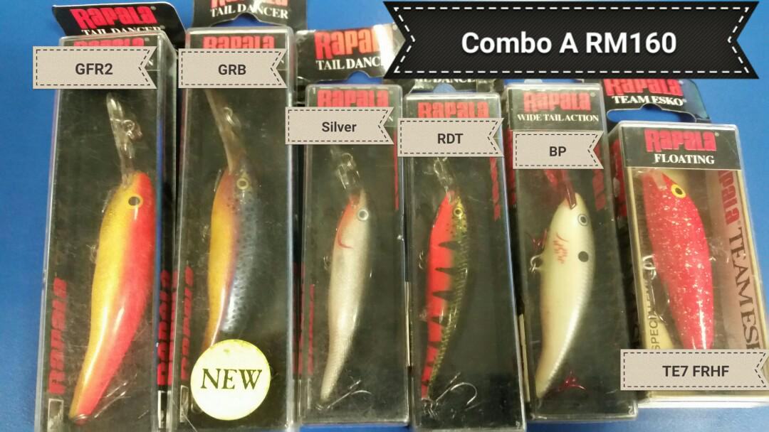 Rapala fishing tools box ( COMBO complete set barang dalam box ),  Motorbikes on Carousell