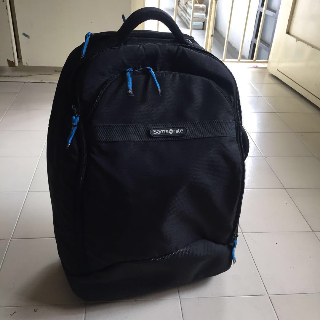 samsonite trolley backpack