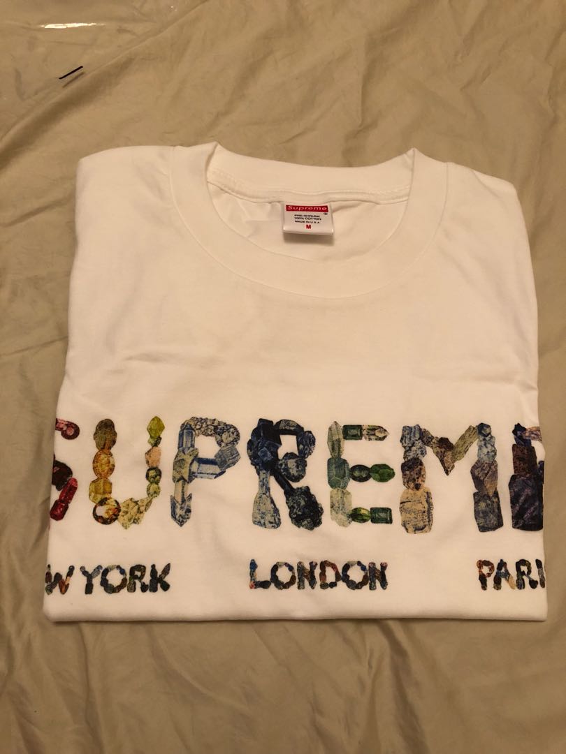 supreme rock tee