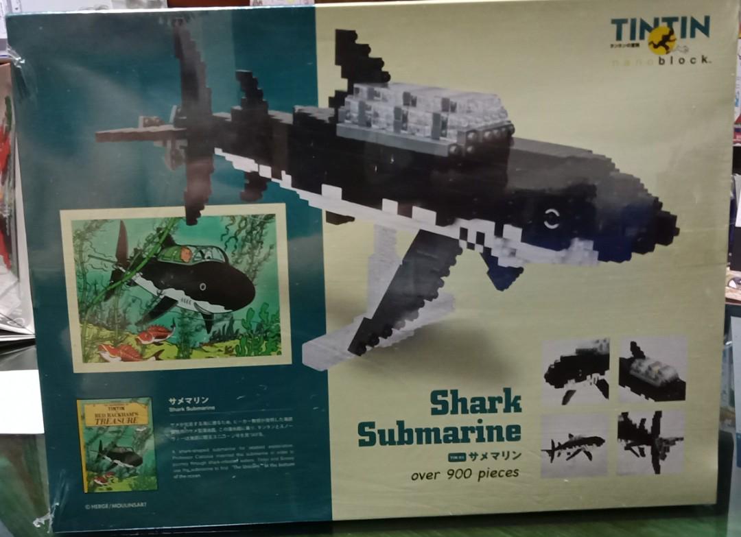 Tintin Nanoblock Kawada Shark Submarine Tokyo Tower Space Center Deluxe  Edition Mega Bloks Despicable Me Minions mic-o-mic, Hobbies  Toys, Toys   Games on Carousell