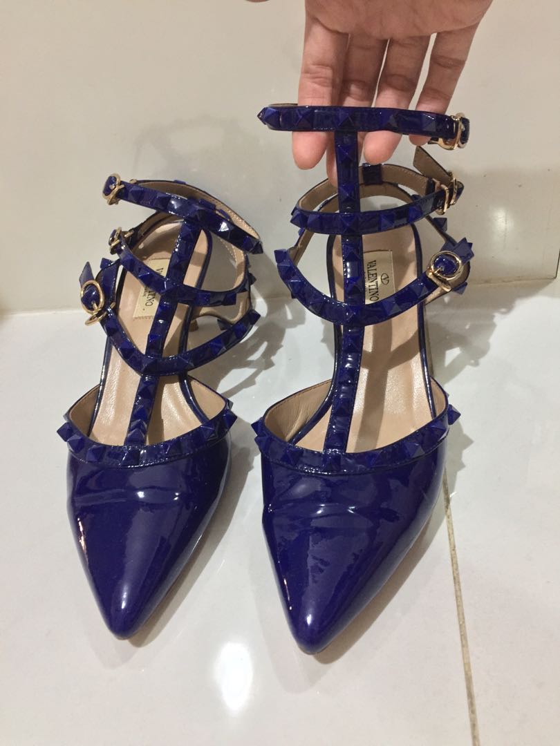valentino studded heels