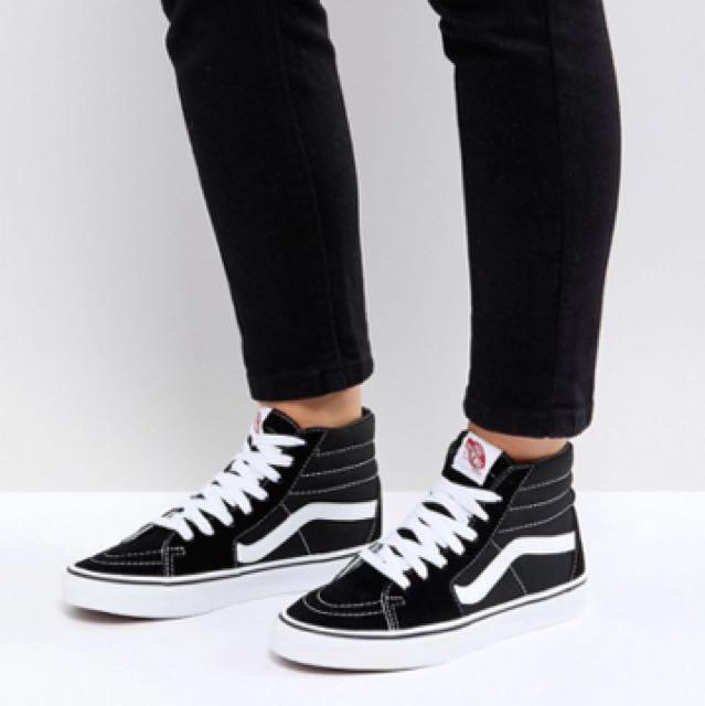 Vans Sk8-Hi Black And White Trainers 