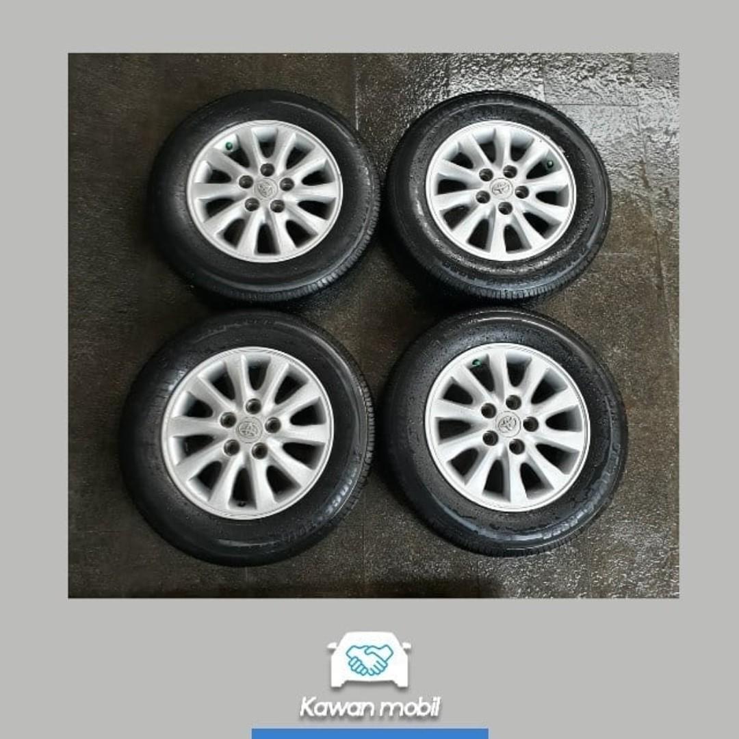 Velg Oem Toyota Grand Innova Ban Bridgestone Aksesoris Mobil Di Carousell