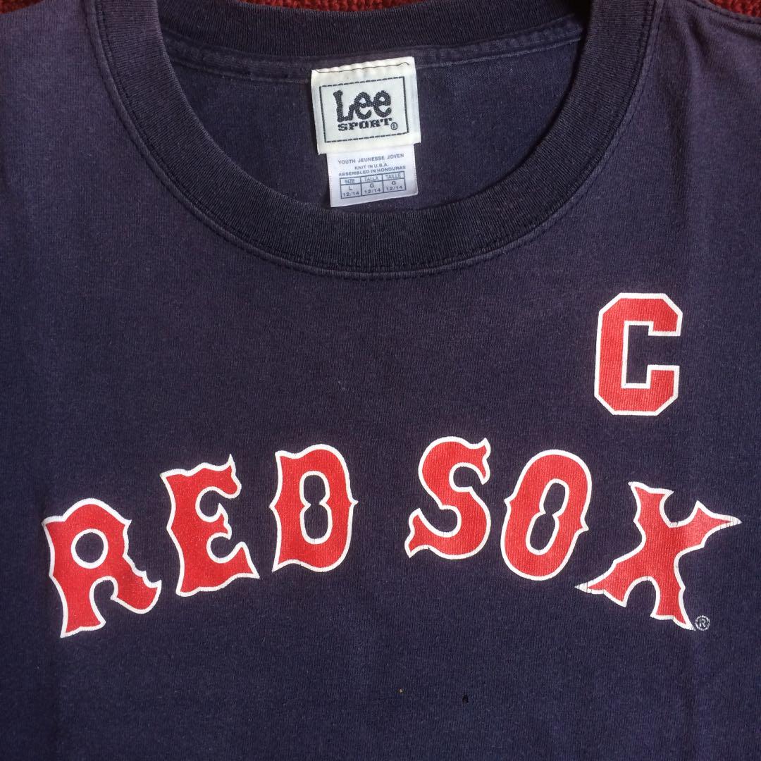 retro red sox shirt