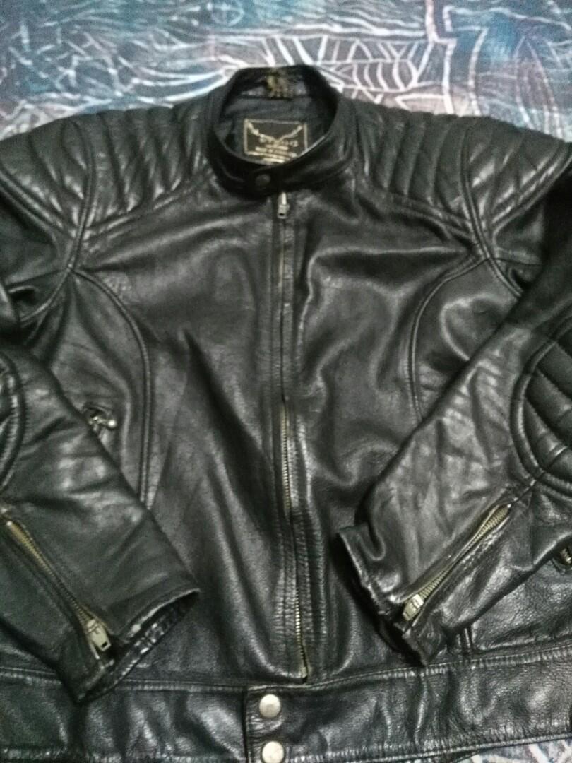 Vintage stagg sale leather jacket