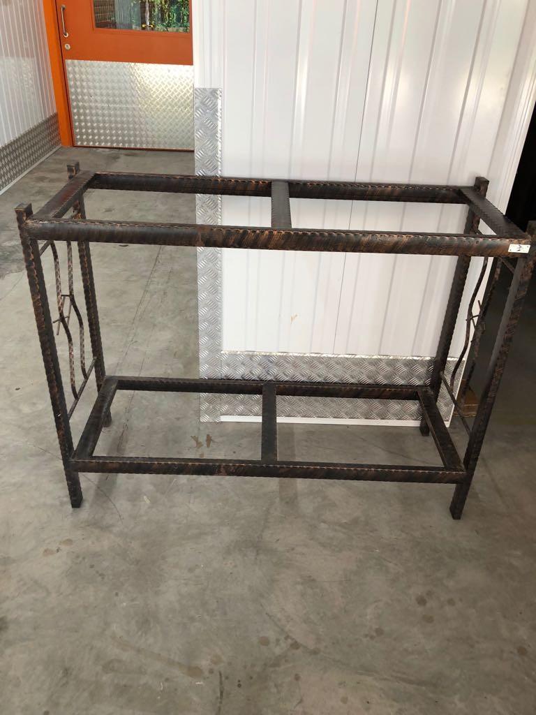 Wrought iron fish tank stand Everything Else on Carousell