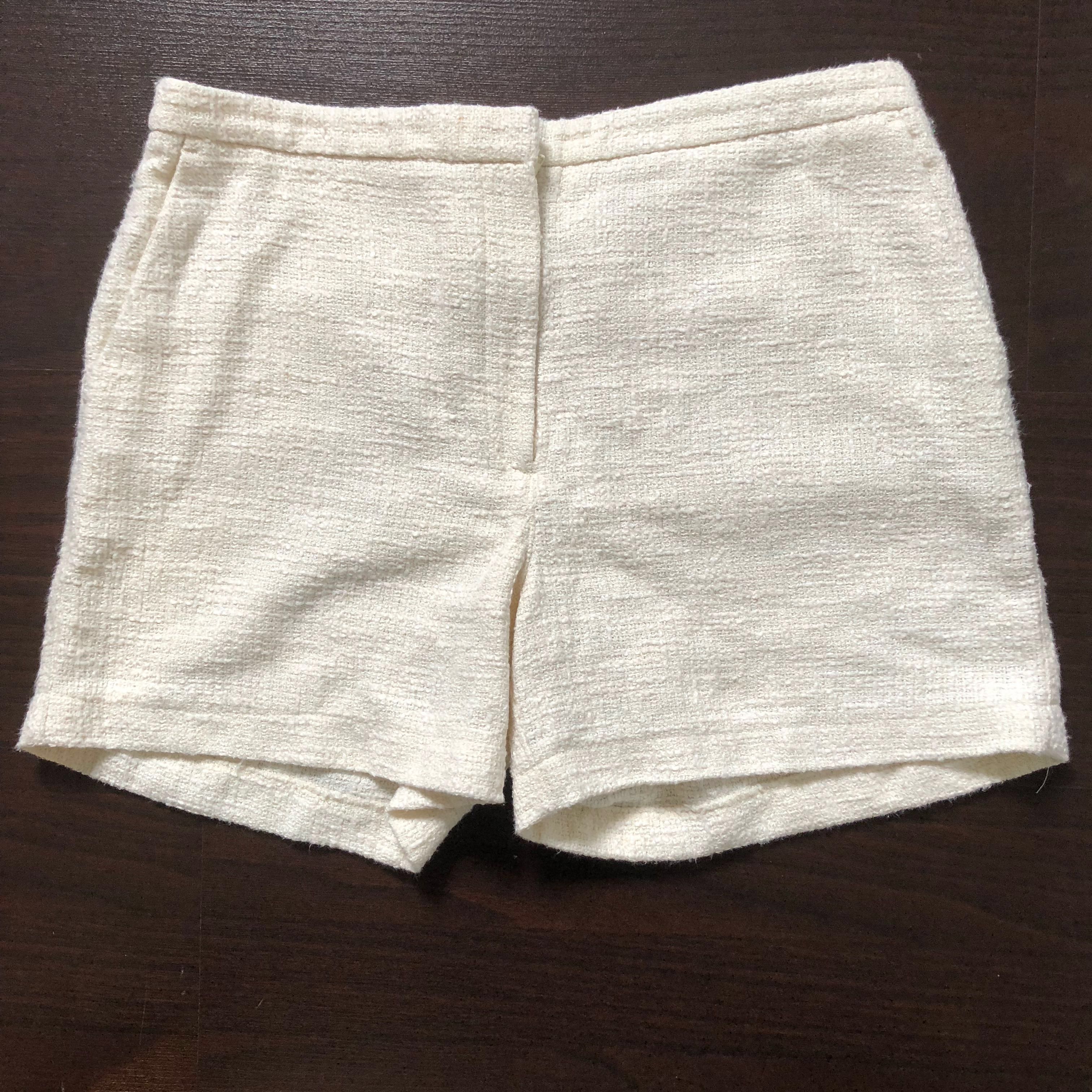 Zara tweed shorts