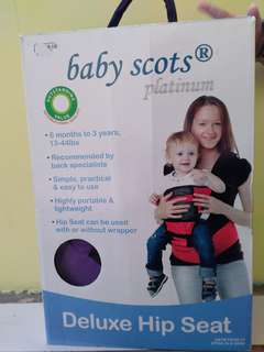 Gendongan Baby Scouts Deluxe Hip Seat
