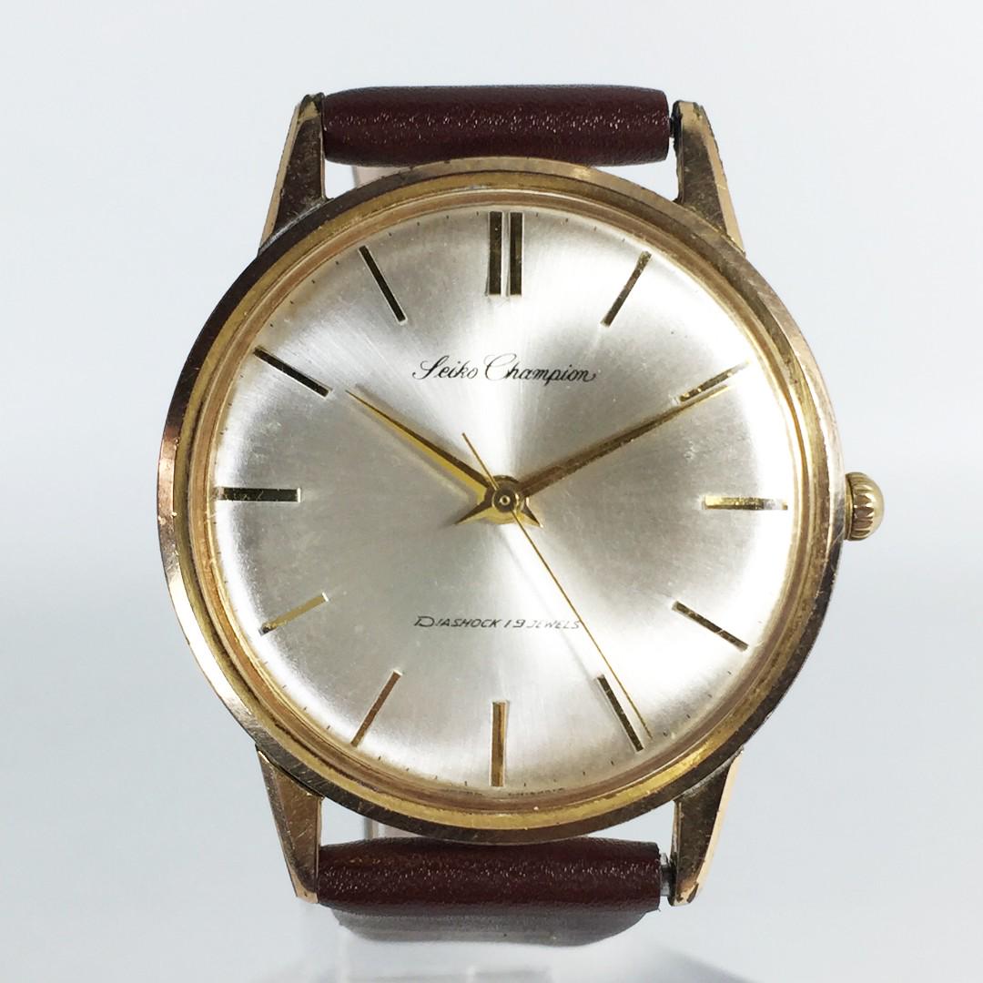 Seiko champion hotsell diashock 19 jewels