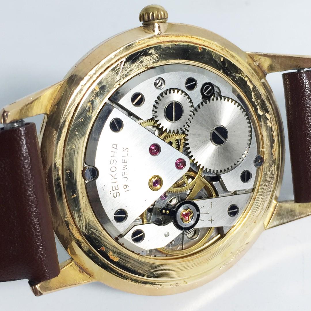 vintage seiko self winding watch
