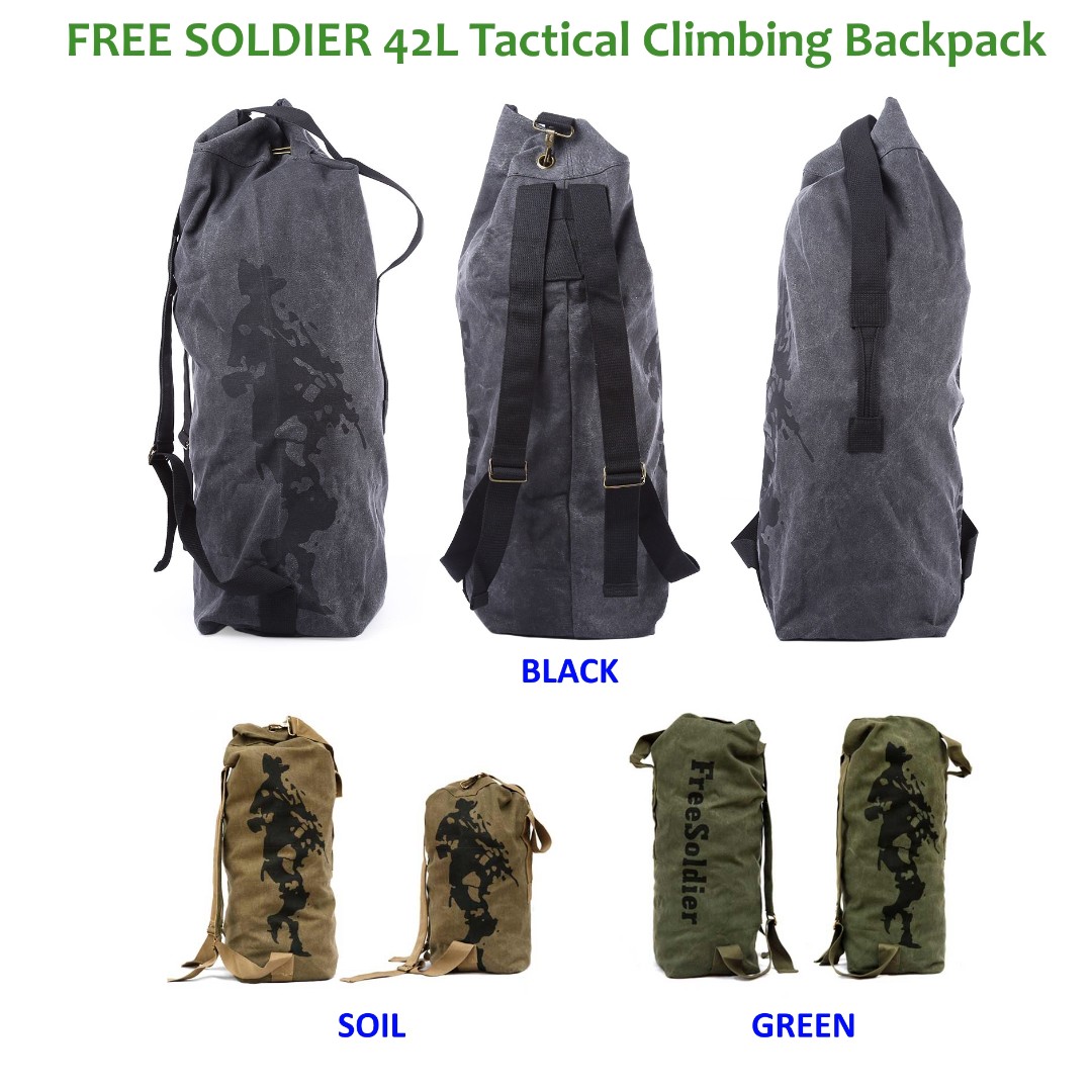 Free soldier backpack outlet