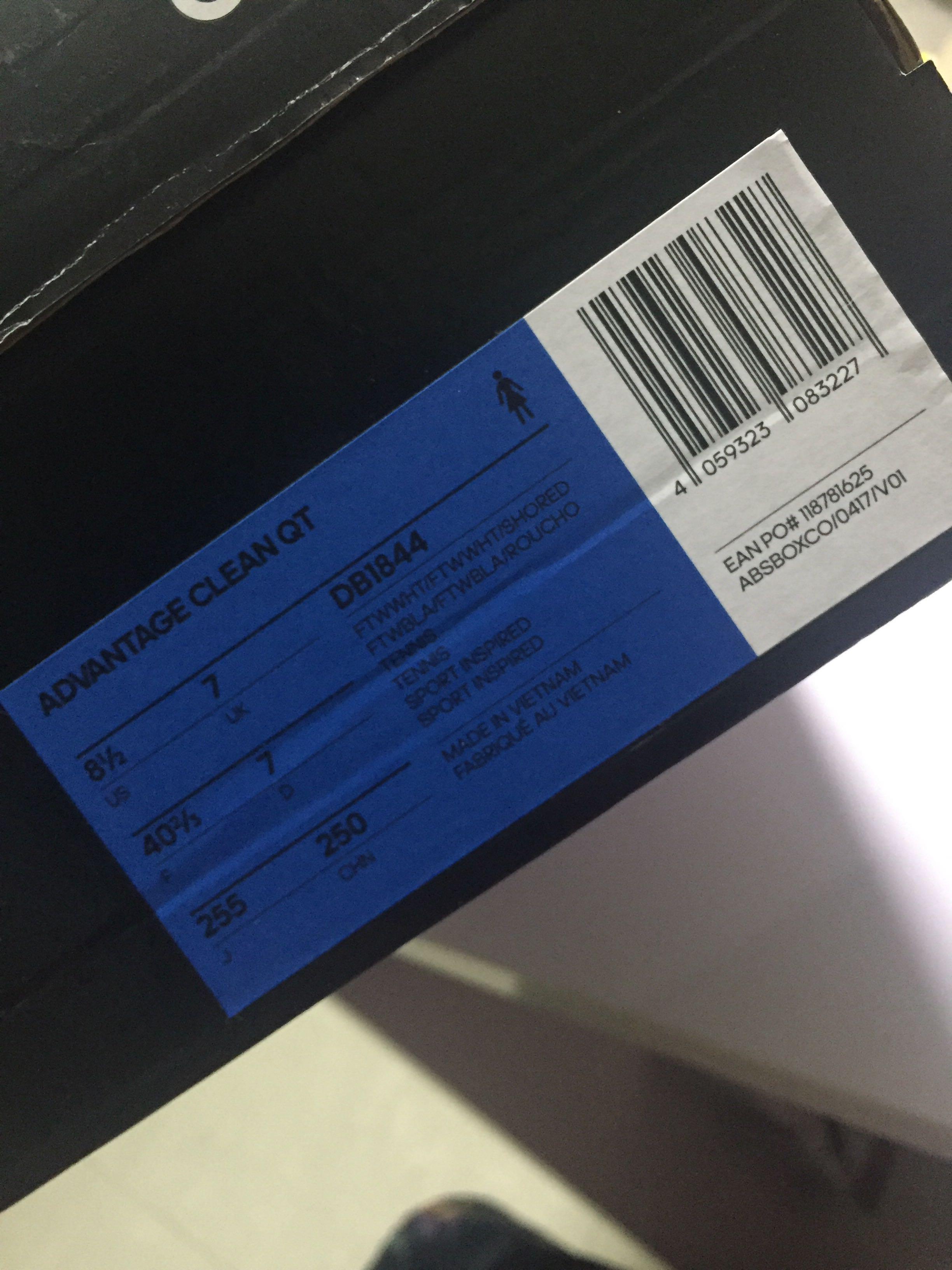 Adidas Advantage Clean qt cloudfoam 
