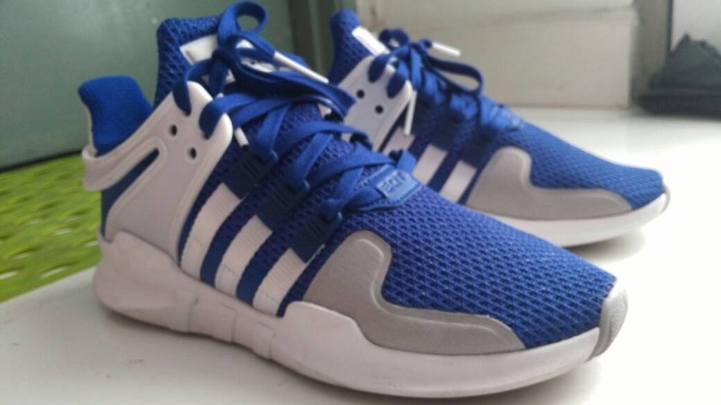 Adidas Junior EQT Blue 50TXT Women s Fashion Footwear Sneakers on Carousell