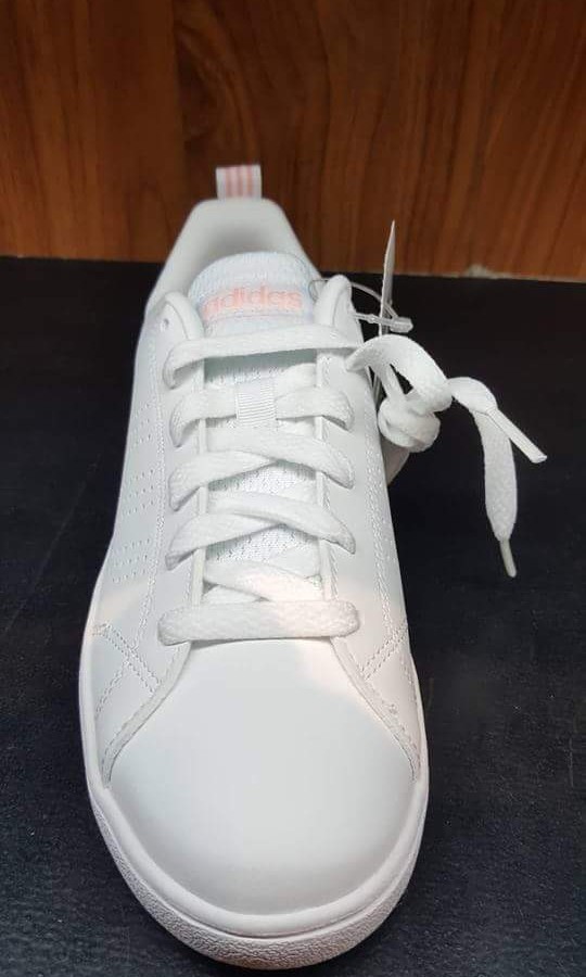 adidas neo advantage clean white
