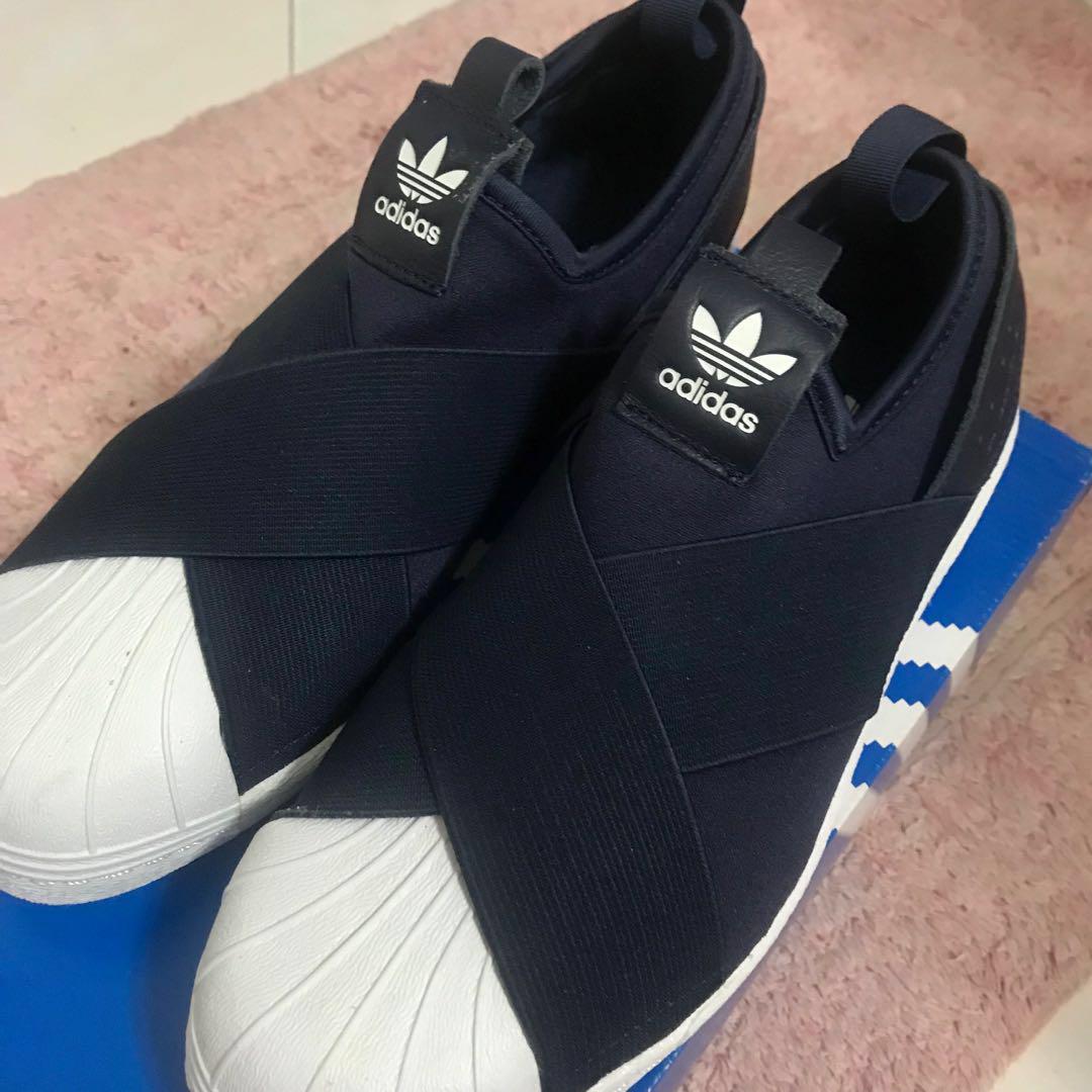 Adidas Superstar Slip On Navy blue (US8 